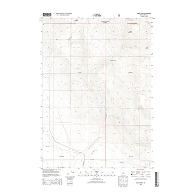 2013 Map of Syrup Creek, 2013 Print