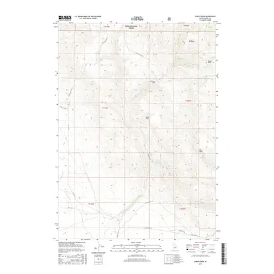 2017 Map of Syrup Creek, 2017 Print