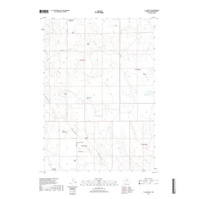 2017 Map of T A Ranch NE, 2017 Print