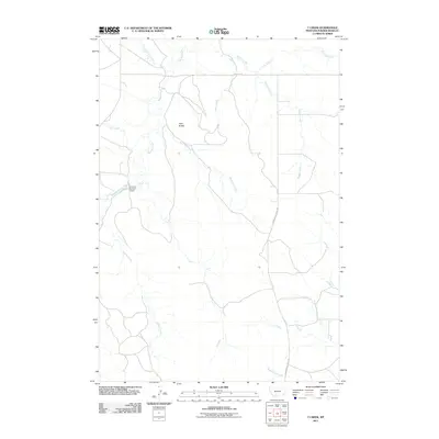 2011 Map of T Creek, 2011 Print