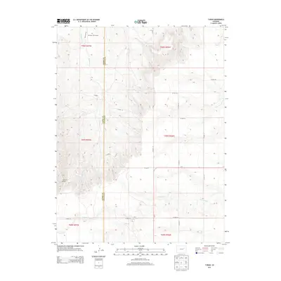 2013 Map of T Draw, 2013 Print