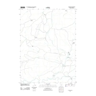 2012 Map of T E Ranch, 2012 Print