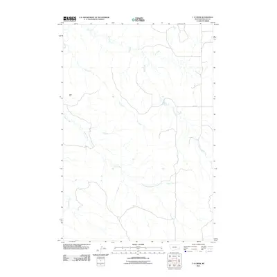 2011 Map of T G Creek, 2011 Print