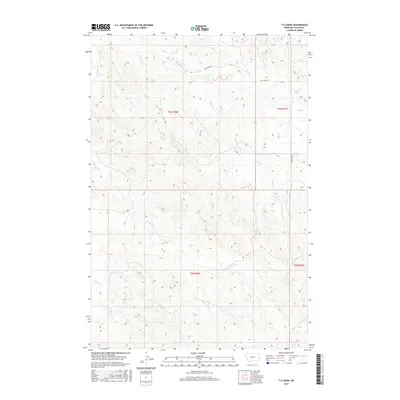 2017 Map of T G Creek, 2017 Print