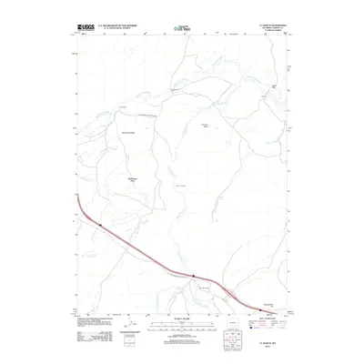 2012 Map of T L Ranch, 2012 Print