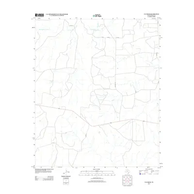 2012 Map of T-O Creek, 2012 Print
