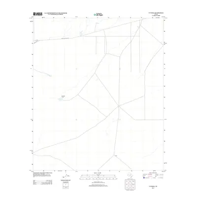 2013 Map of T P Well, 2013 Print