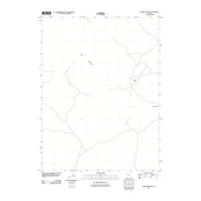 2011 Map of Tabbys Peak SW, 2011 Print