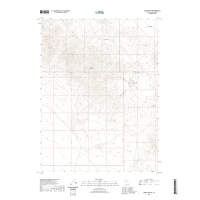 2020 Map of Tabbys Peak SW, 2020 Print