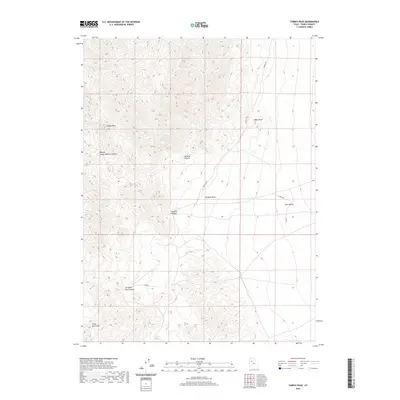 2020 Map of Tabbys Peak, 2020 Print