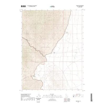 2023 Map of Tabbys Peak, 2023 Print