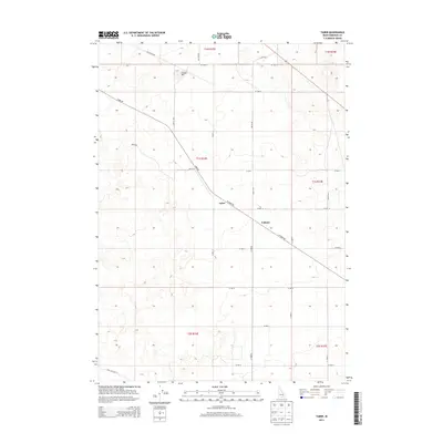 2013 Map of Taber, 2013 Print