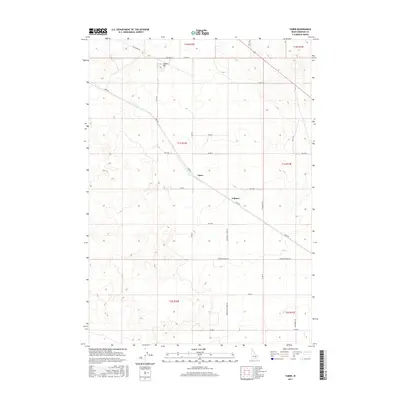 2017 Map of Taber, 2017 Print