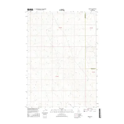 2017 Map of Taber NE, 2017 Print