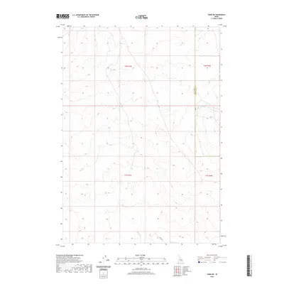 2020 Map of Taber NE, 2020 Print
