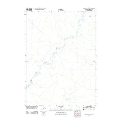 2012 Map of Tabernacle Butte, 2012 Print