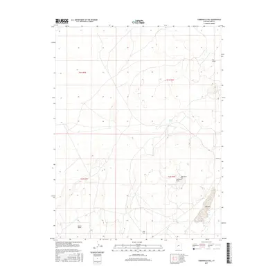 2017 Map of Tabernacle Hill, 2017 Print