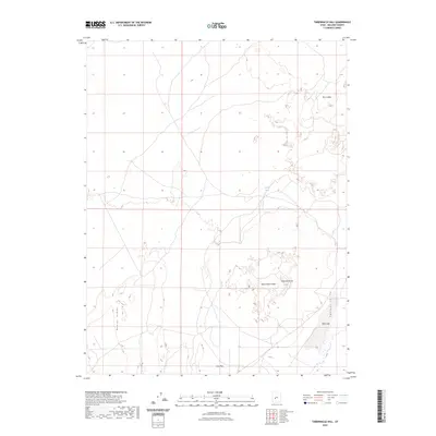 2023 Map of Tabernacle Hill, 2023 Print