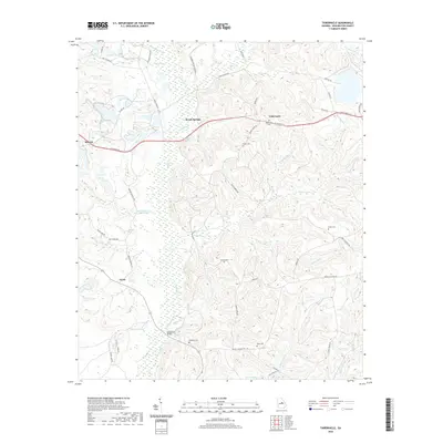 2020 Map of Tabernacle, 2020 Print