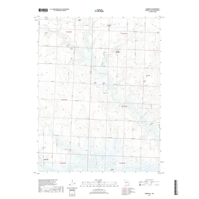 2017 Map of Taberville, 2017 Print