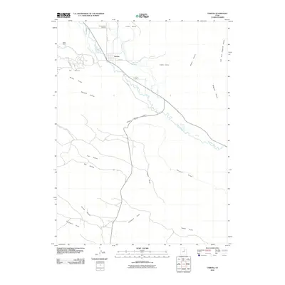 2010 Map of Tabiona, 2010 Print