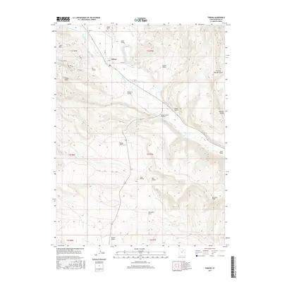 2017 Map of Tabiona, 2017 Print