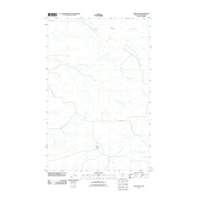 2011 Map of Table Butte, 2011 Print