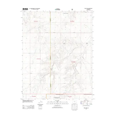 2013 Map of Table Mesa, 2013 Print