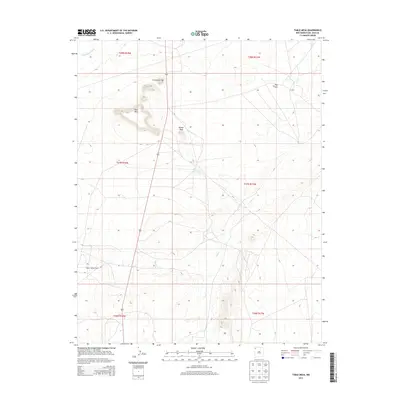 2013 Map of Table Mesa, 2013 Print