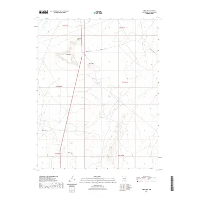 2020 Map of Table Mesa, 2020 Print