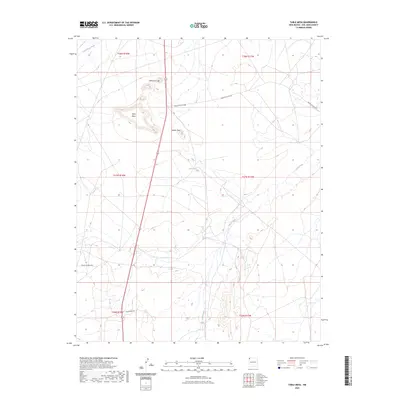 2023 Map of Table Mesa, 2023 Print