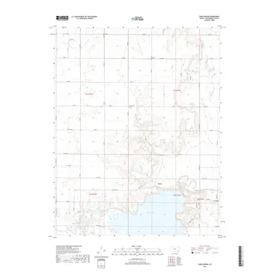2018 Map of Table Mound, 2018 Print