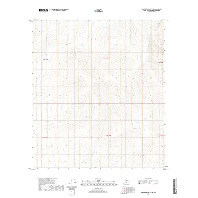 2018 Map of Table Mountain A-2 NE, 2018 Print