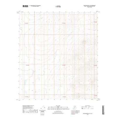 2018 Map of Table Mountain A-2 SE, 2018 Print