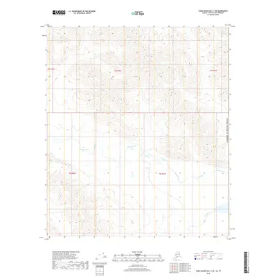 2018 Map of Table Mountain C-1 NE, 2018 Print