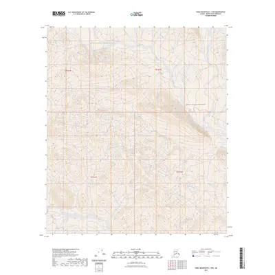2023 Map of Table Mountain C-1 NW, 2023 Print