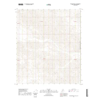 2018 Map of Table Mountain D-1 NE, 2018 Print