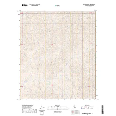 2023 Map of Table Mountain D-1 SE, 2023 Print