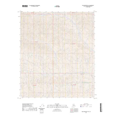 2023 Map of Table Mountain D-2 SE, 2023 Print