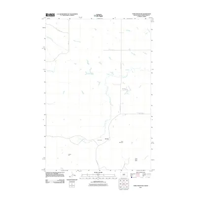 2011 Map of Table Mountain, 2011 Print