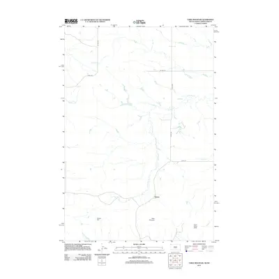 2012 Map of Table Mountain, 2012 Print