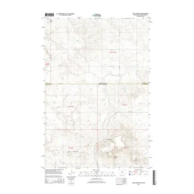 2015 Map of Table Mountain, 2015 Print