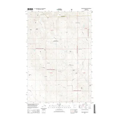 2014 Map of Table Mountain, 2014 Print