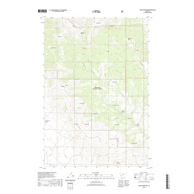 2020 Map of Table Mountain, 2020 Print
