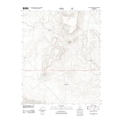 2011 Map of Table Mountain, 2011 Print