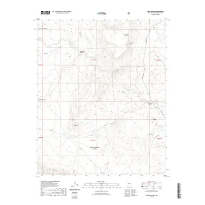 2020 Map of Table Mountain, 2020 Print