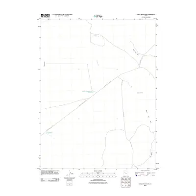 2010 Map of Table Mountain, 2010 Print