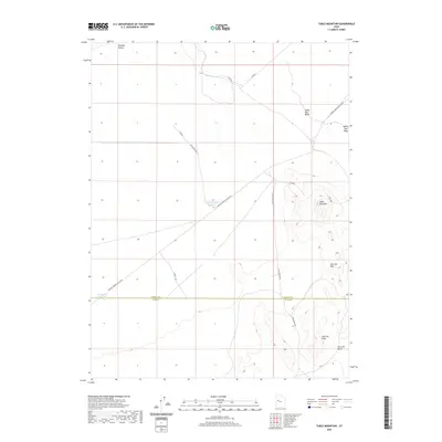 2020 Map of Table Mountain, 2020 Print