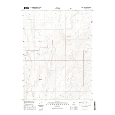 2015 Map of Table Mountain, 2015 Print