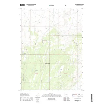 2017 Map of Table Mountain, 2017 Print